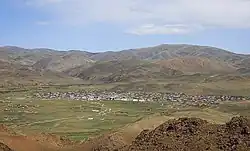 نقشهٔ مرکز شهرستان اوندورخانغای، قصبهٔ جارغالانت