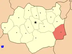 موقعیت اوندورشیل در نقشه