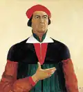 K. مالویچ خود پرتره ۱۹۳۳