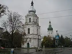Architectural landmarks in the town centre