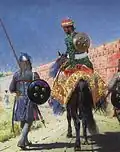 سوار جنگجو در جیپور (۱۸۸۱)