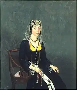 Portrait of Melikishvili اثر Hakob Hovnatanyan, موزه هنرهای زیبای گرجستان, تفلیس.