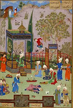 مناظره دو دکتر با یکدیگر، اثر آقا میرک ۱۵۳۹-۴۳ میلادی )