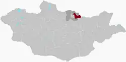 موقعیت یِرو در نقشه
