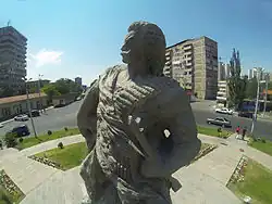 Ajampnyak district and the statue of کوورک چاووش