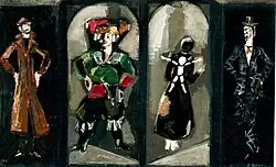 Sketches of costumes