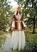 لباس عروس زنان ارمنی شهر شماخی.