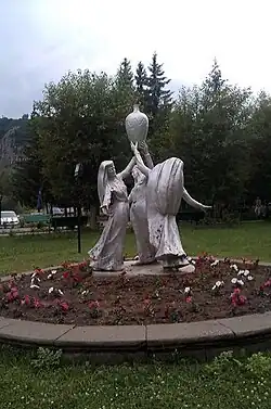 «Պարող աղջիկներ» շատրվանը Ջերմուկում