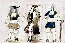 Sketches of costumes, ۱۹۷۸