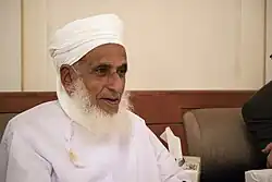 عکس از شیخ احمد بن حمد بن سلیمان الخلیلی مفتی اباضیه در کشور عمان