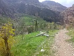 اشکفت سلمان در دامنه کوه الهک