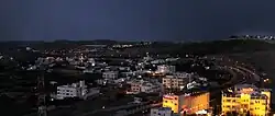 جاده طائف، کوههای طائف در پشت سر