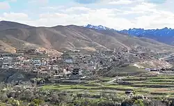 نمای روستای بازرجان