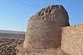 برج نگهبانی در شارستان شهر بلقیس اسفراین