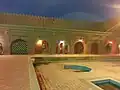 برج گوگد گلپایگان- نمای داخلی-شب