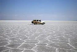دریاچه نمک در آران و بیدگل