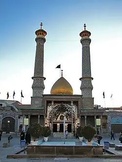 مناره حرم شاه عبدالعظیم