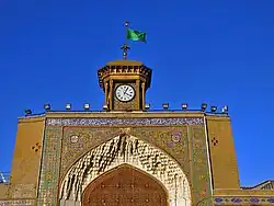 نمایی از حرم شاه عبدالعظیم