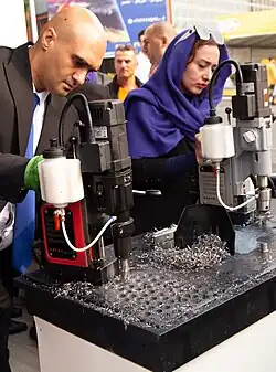 دستگاه دریل مگنت صائین آریا