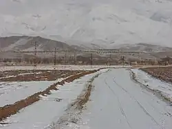 دورنمایی از روستای زالی
