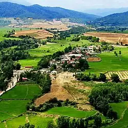 نمایی از روستای کرچا