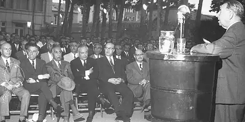 سخنرانی علی وکیلی رئیس اتاق بازرگانی تهران