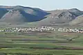 منظره سرمست از بالای کوه قلاجه