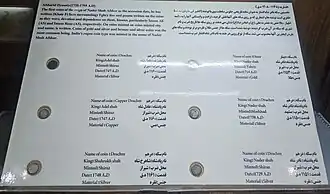 سکه‌های دوره افشاریه (موزه نارنجستان قوام)