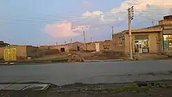 نمایی از محله پایین روستا