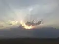 لحظات قبل از غروب