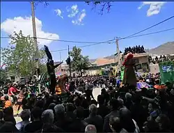 مراسم شبیه‌خوانی روستای کیژ (قز)