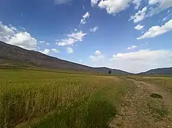Abnow, a village in Iran