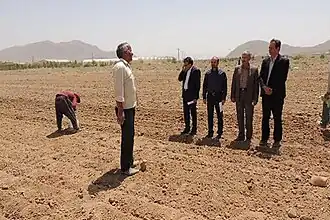 افتتاح و آماده سازی مزرعه