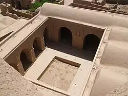 حیاط مسجد جامع فهرج