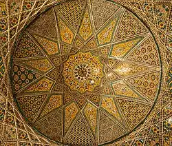 نمای درونی گنبد