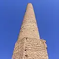نمای مناره از پایین.