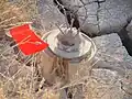 مین ضد نفرات والمرا کشف شده در منطقه شلمچه خوزستان