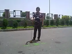 نشت یابی خطوط لوله زیر زمینی در شهرک صنعتی کاوه