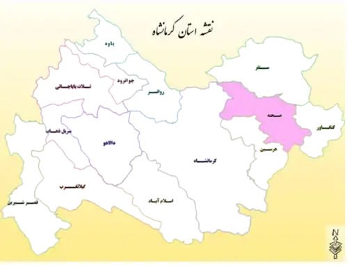 شهرستان صحنه