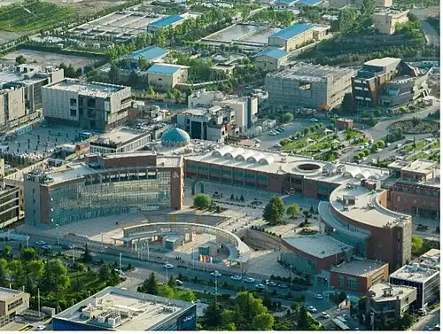 نمایی از پارک فناوری پردیس