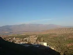 نمای بالایی از روستای قوشچی - طارم سفلی