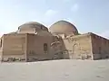 نمای پشت مسجد کبود