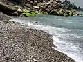 کرانه دریای مازندران (خزر) در چالوس