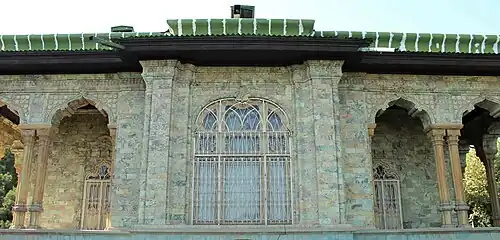 نمایی از کاخموزه سبز