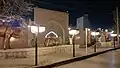 نمای بیرونی ضلع جنوبی کاروانسرا