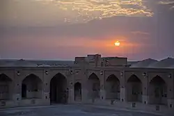 عکس از هنر دوره صفوی در کاروانسرای مادر یا دیرگچین