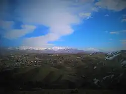 نمایی از ارتفاعات غرب روستای کرشت