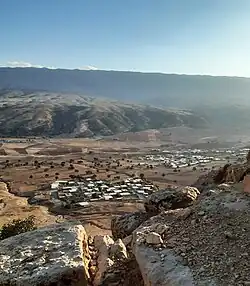 روستای کله مرد از نمای سیاه کوه(کلگه)