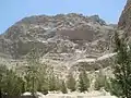 تصویری از نمای جلوی کوه شیوشگان