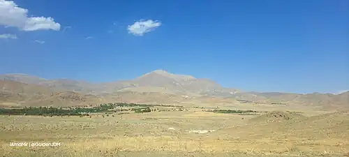 کوه چله خانه از نمای چپ